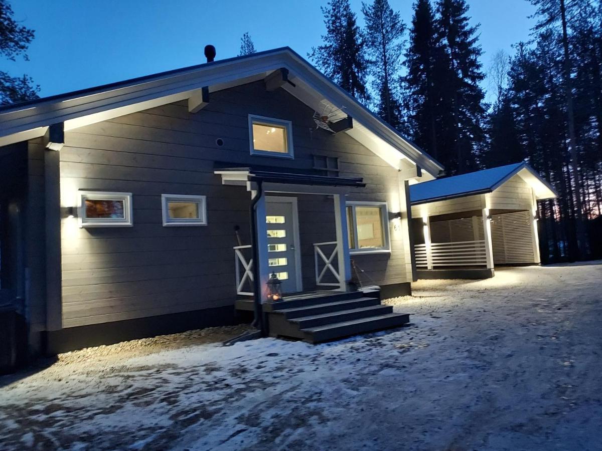 Villa Sirius Sieri, Nice Log-Cottage By The Lake Rovaniemi Exterior foto